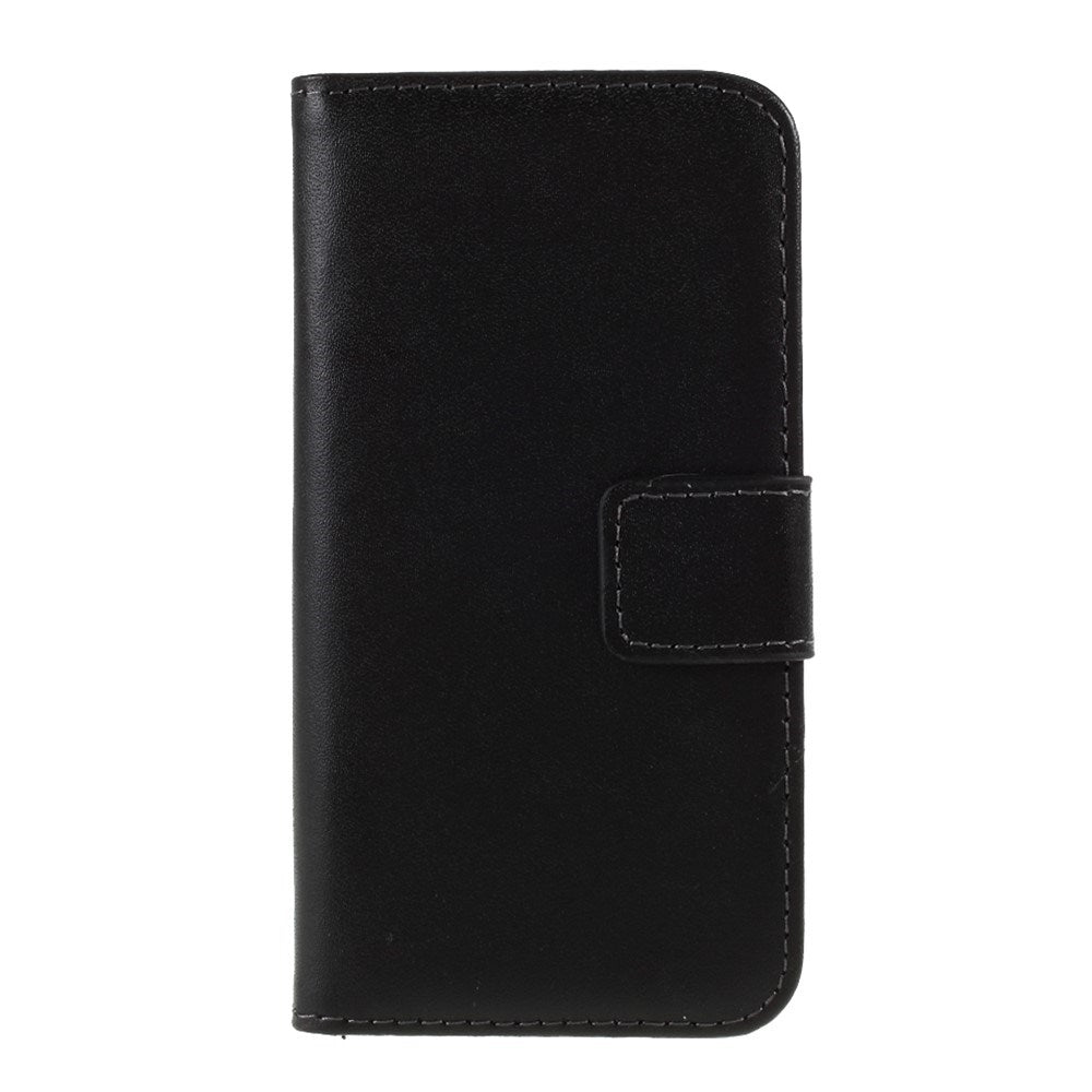 iPhone SE / 5s / 5 EIDERWOOD Flip Cover with Wallet - Black