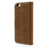 iPhone 6 / 6s Leather Wallet Case Brown