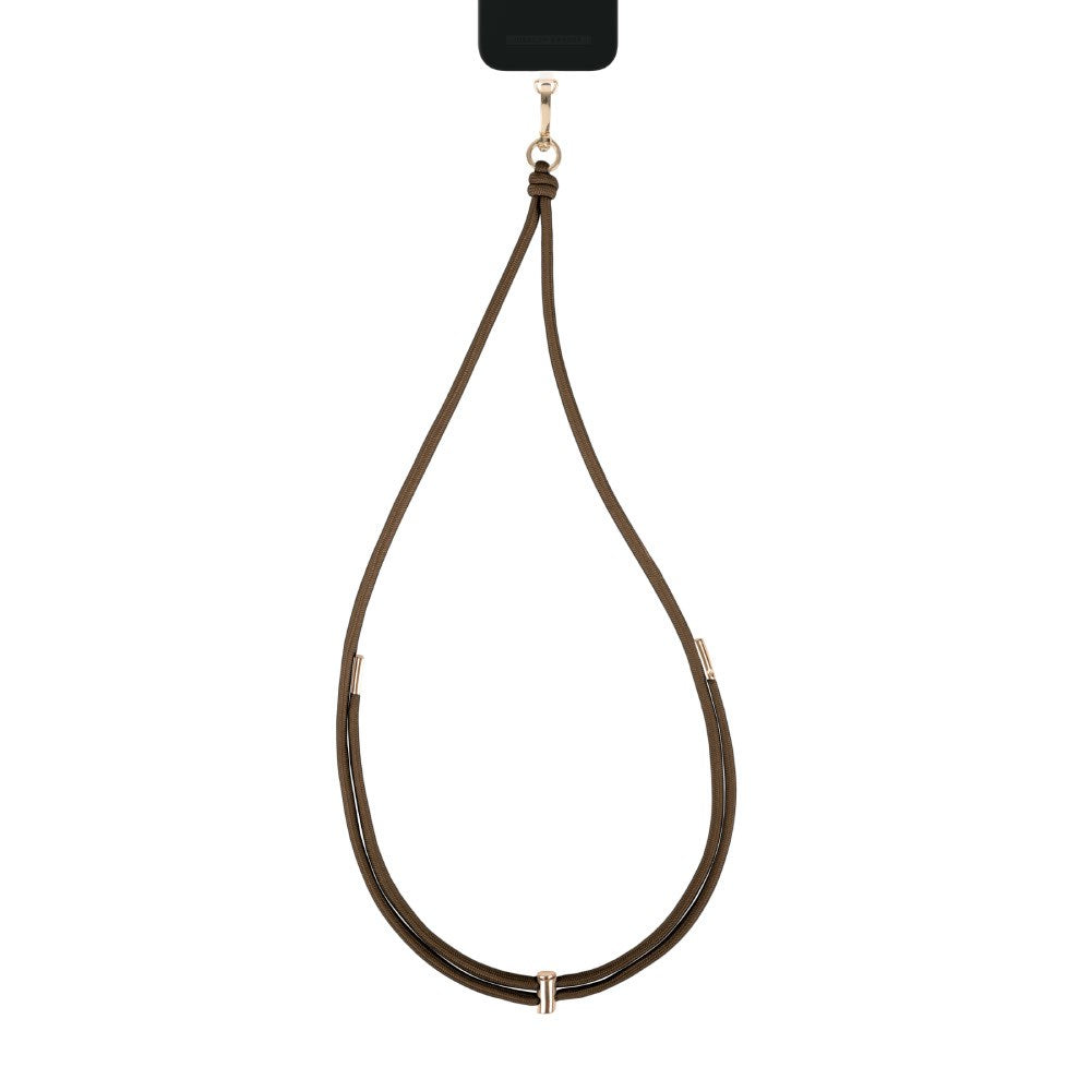 iDeal Of Sweden Cord Phone Strap - Mocha Mousse