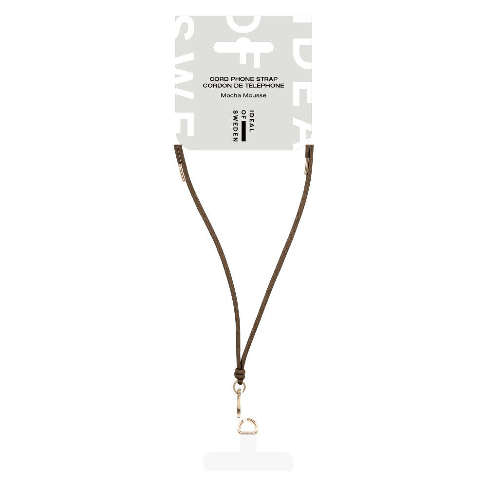 iDeal Of Sweden Cord Phone Strap - Mocha Mousse