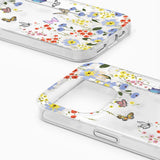 iDeal Of Sweden iPhone 15 Pro Clear Case - Artistic Garden