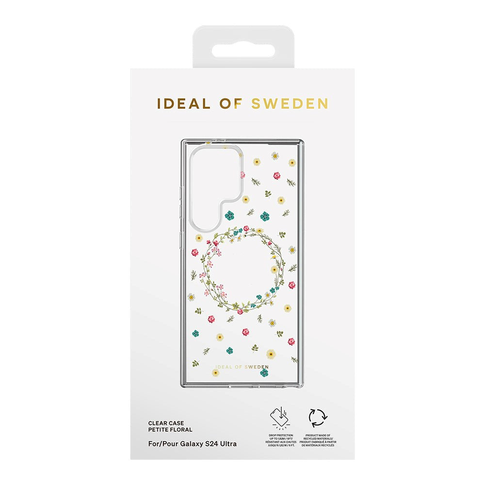 iDeal Of Sweden Clear Case for Samsung Galaxy S24 Ultra - Petite Floral