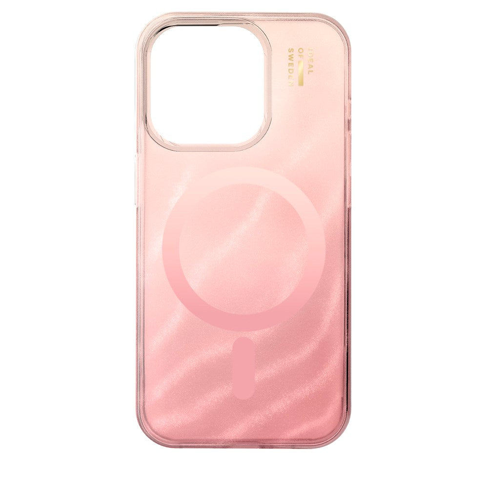 iPhone 15 Pro iDeal Of Sweden Clear Case - MagSafe Compatible - Rose Blush