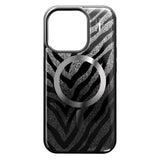iPhone 16e / 15 / 14 / 13 iDeal Of Sweden Clear Case - MagSafe Compatible - Zebra Mystique