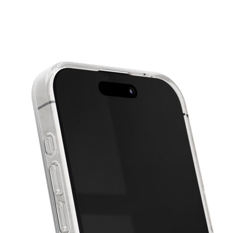 iPhone 15 Pro iDeal Of Sweden Clear Case - MagSafe Compatible - Tulip Bloom