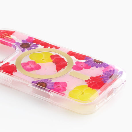 iPhone 17e / 16e / 15 / 14 / 13 iDeal Of Sweden Clear Case - MagSafe Compatible - Tropical Floral