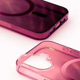 iPhone 16 iDeal Of Sweden Clear Case - MagSafe Compatible - Cherry Lacquer