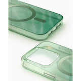 iPhone 16 Pro iDeal Of Sweden Clear Case - MagSafe Compatible - Sage Green