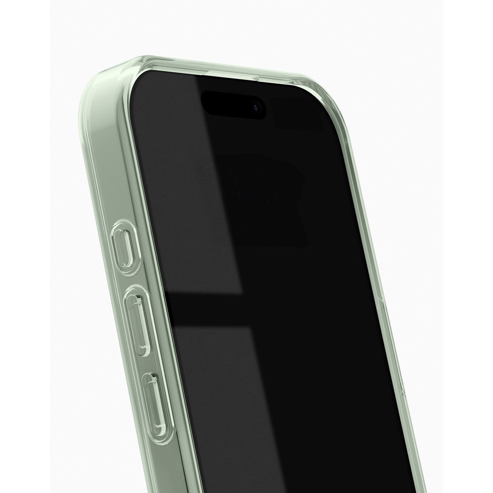 iPhone 16 iDeal Of Sweden Clear Case - MagSafe Compatible - Sage Green