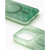 iPhone 16 Pro Max iDeal Of Sweden Clear Case - MagSafe Compatible - Sage Green