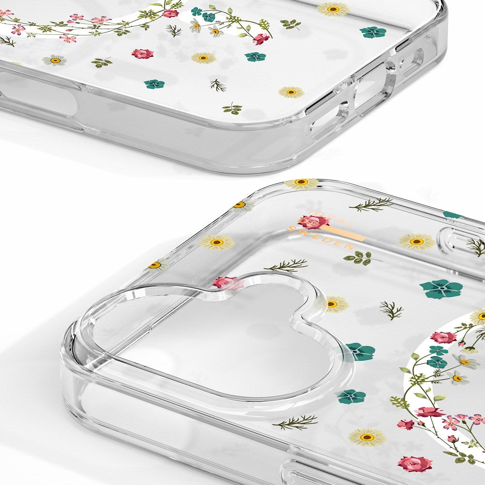 iPhone 17 iDeal Of Sweden Clear Case - MagSafe Compatible - Petite Floral