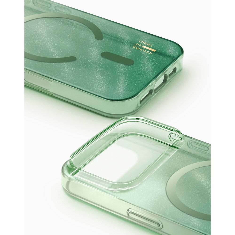iPhone 17 Pro Max iDeal Of Sweden Clear Case - MagSafe Compatible - Sage Green