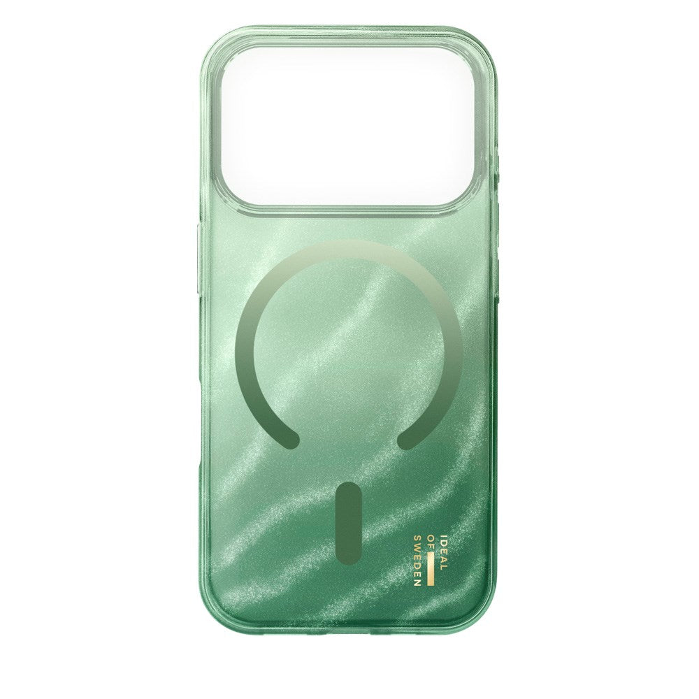 iPhone 17 Pro Max iDeal Of Sweden Clear Case - MagSafe Compatible - Sage Green