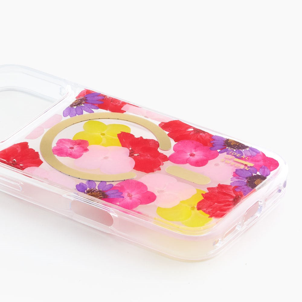 iPhone 17 Pro iDeal Of Sweden Clear Case - MagSafe Compatible - Tropical Floral