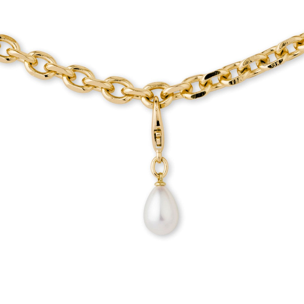 iDeal of Sweden Charm Pendant with Lobster Clasp - Pearl