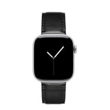 Apple Watch (42/44/SE/45/46/49mm) iDeal of Sweden Classic Vegan Leather Watch Strap - Iconic Black