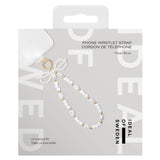 iDeal of Sweden Cord Wristlet Strap - White Pearls