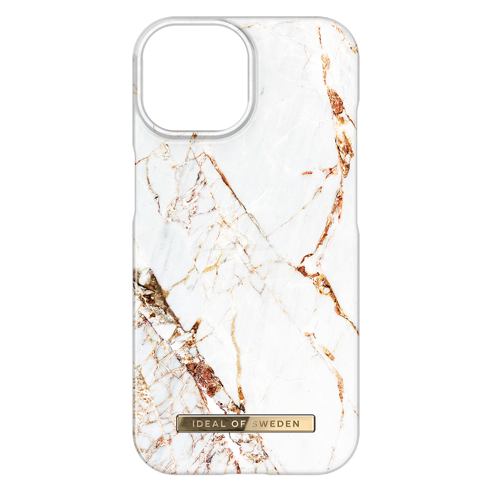 iPhone 15 iDeal Of Sweden Fashion Case - Carrara Gold