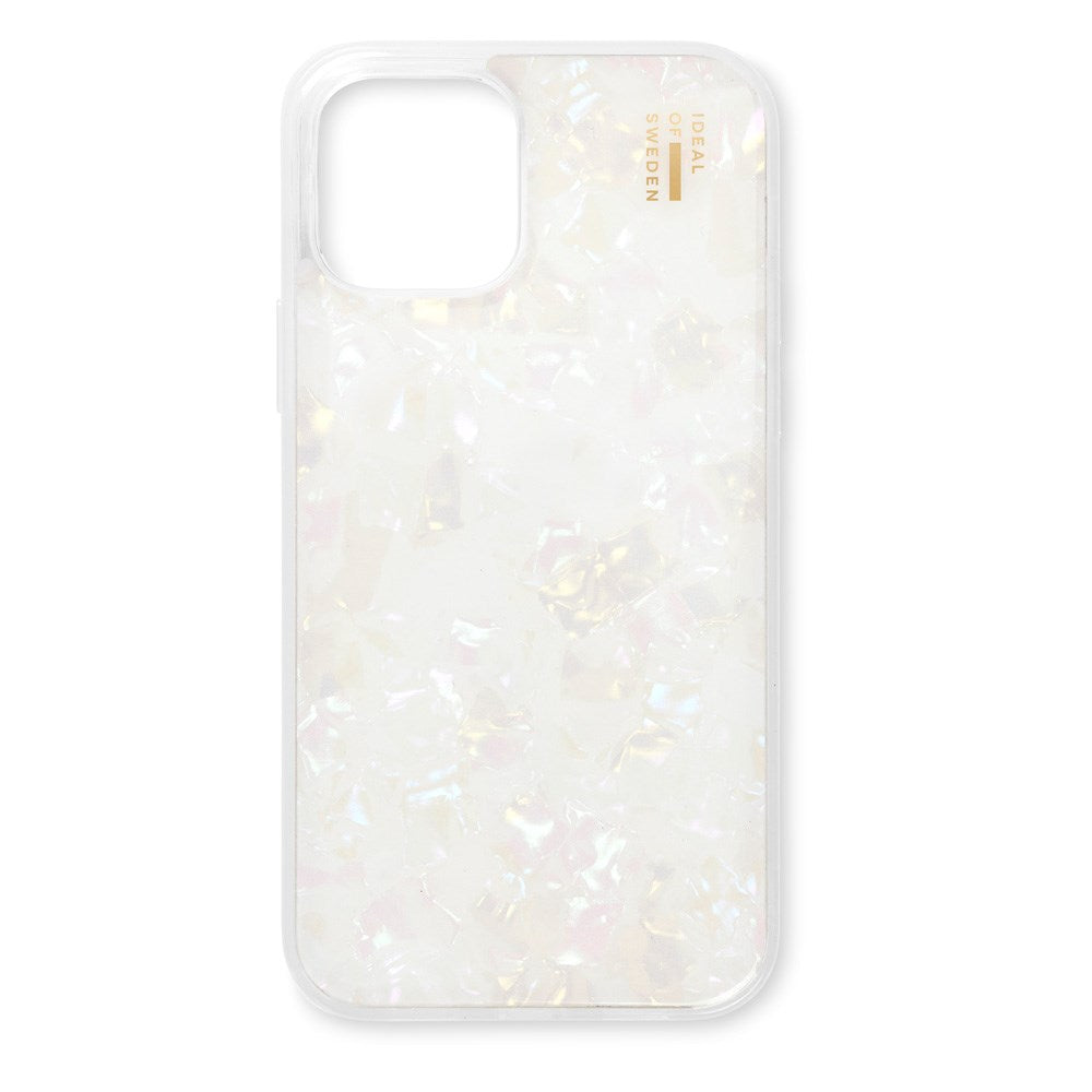 iDeal Of Sweden iPhone 12 / 12 Pro Pearlized Case - White