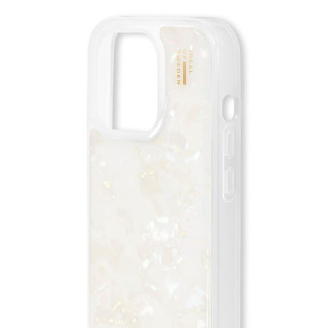 iDeal Of Sweden iPhone 14 Pro Pearlized Case - White