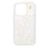 iDeal Of Sweden iPhone 15 Pro Pearlized Case - White