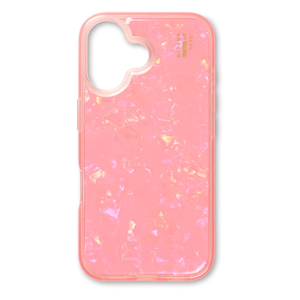 iDeal Of Sweden iPhone 16 Pearlized Case - Pink