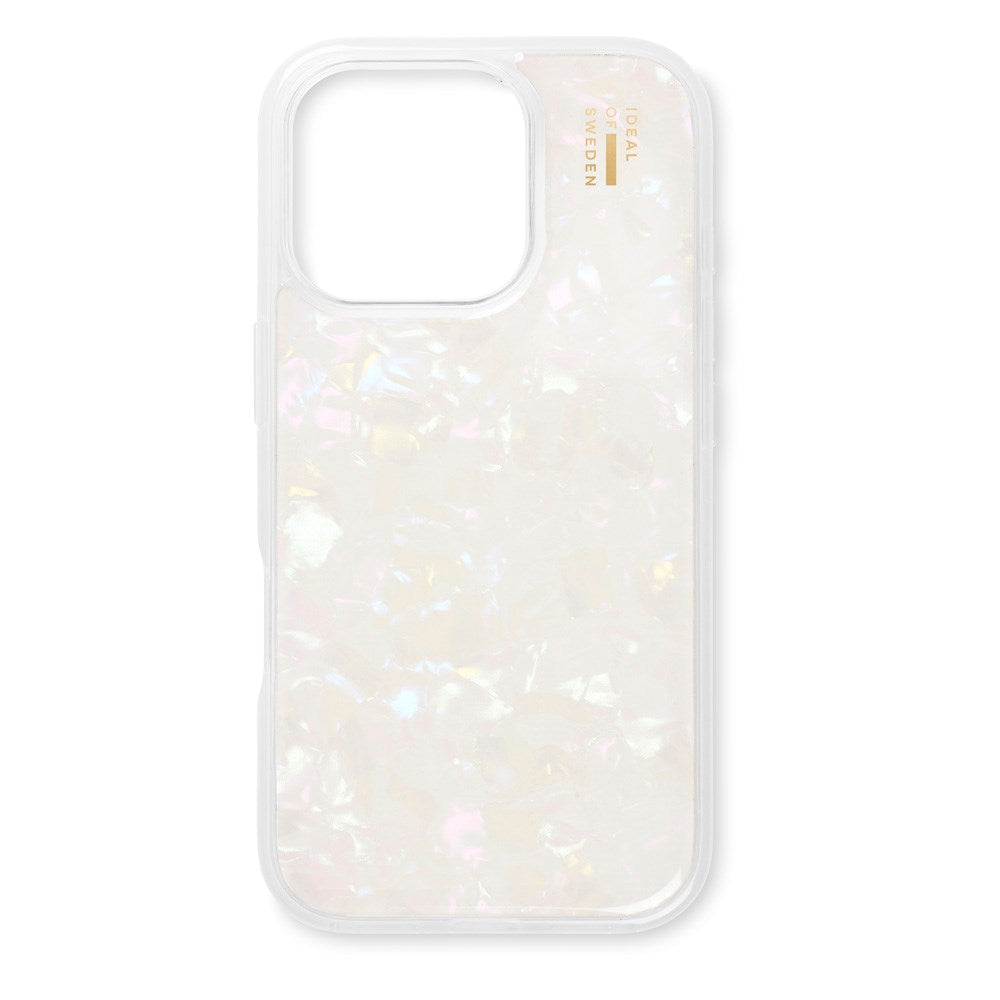 iDeal Of Sweden iPhone 16 Pro Pearlized Case - White