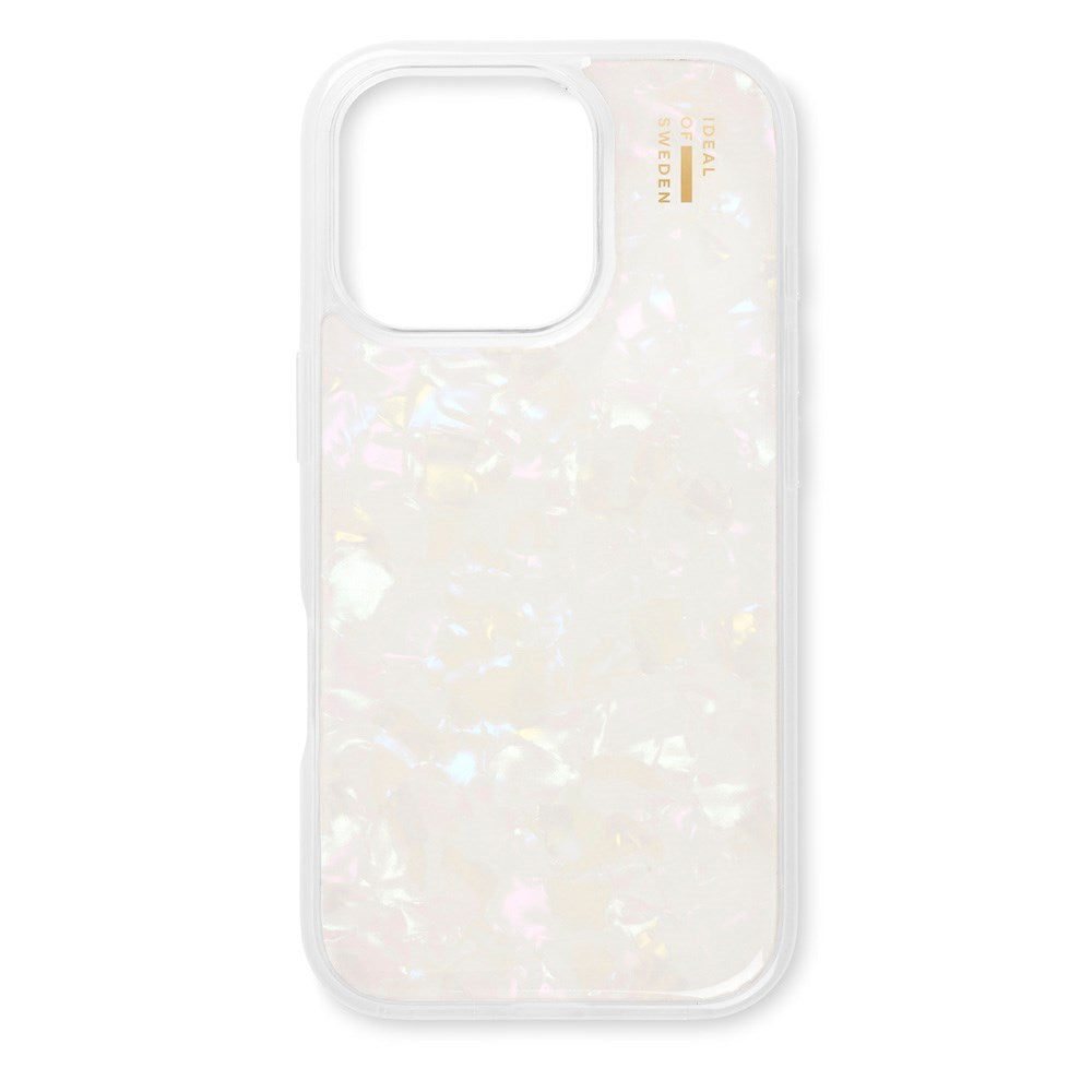 iDeal Of Sweden iPhone 16 Pro Max Pearlized Case - White