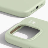 iPhone 15 Pro iDeal Of Sweden Silicone Case - Sage Green