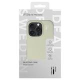 iPhone 16 Pro Max iDeal Of Sweden Silicone Case - Sage Green