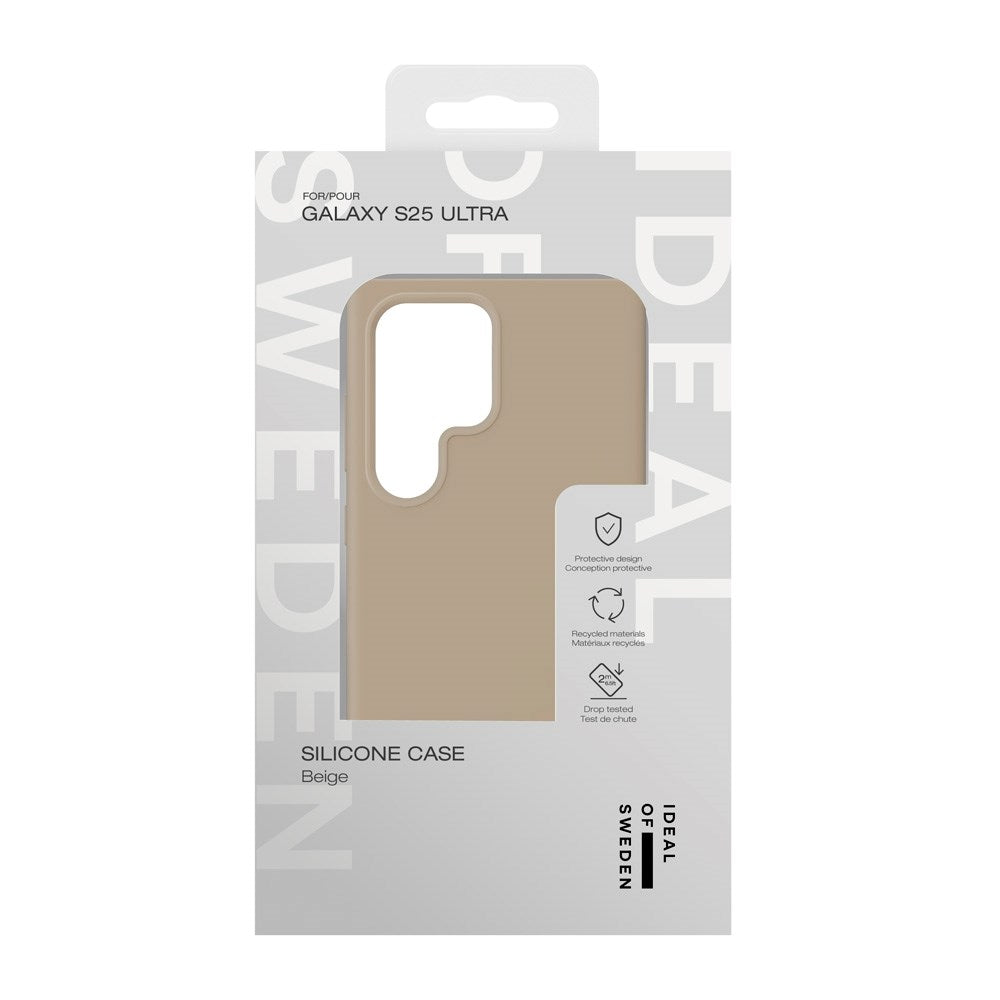 iDeal Of Sweden Samsung Galaxy S25 Ultra Silicone Case - Beige