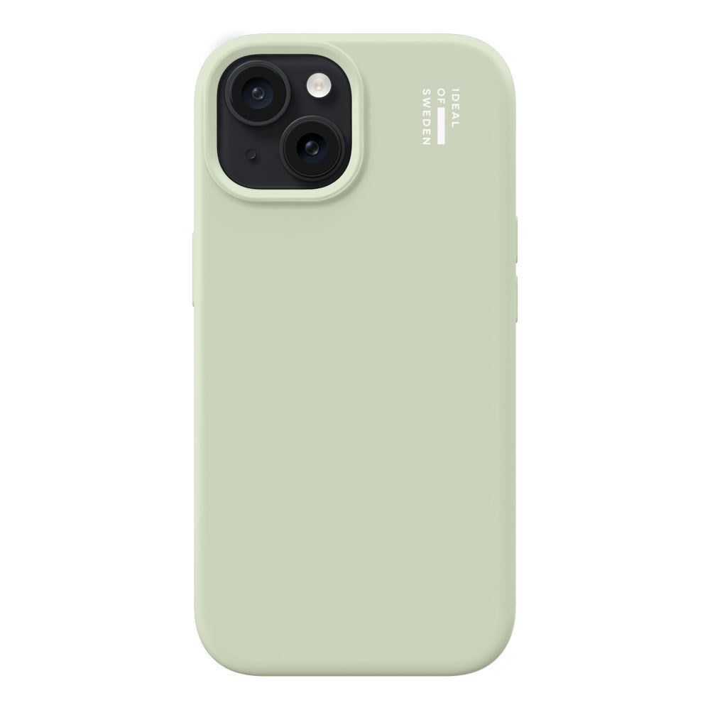 iPhone 17e / 16e / 15 / 14 / 13 iDeal Of Sweden Silicone Case - MagSafe Compatible - Sage Green