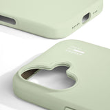 iPhone 16 iDeal Of Sweden Silicone Case - MagSafe Compatible - Sage Green