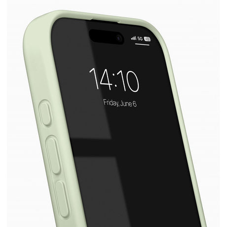 iPhone 16 iDeal Of Sweden Silicone Case - MagSafe Compatible - Sage Green