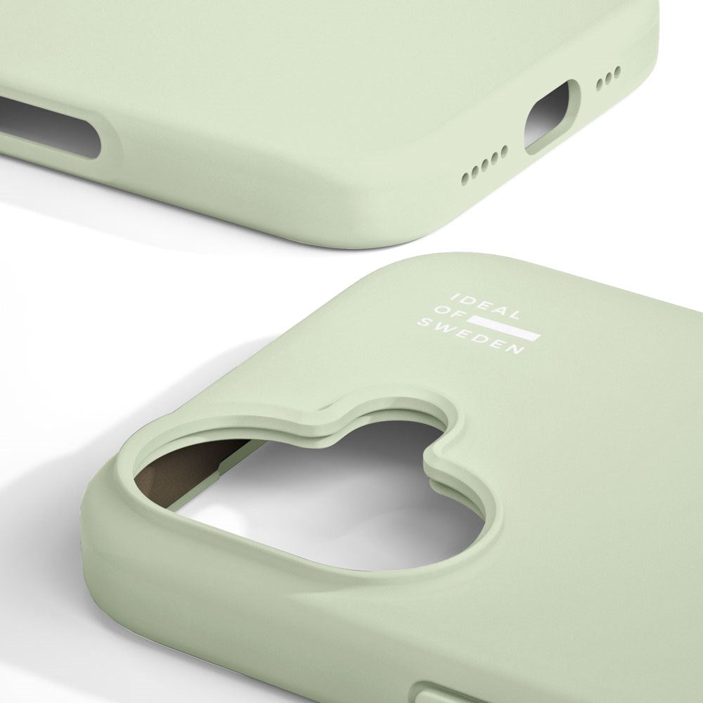iPhone 17 iDeal Of Sweden Silicone Case - MagSafe Compatible - Sage Green