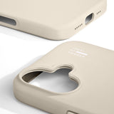 iPhone 17 iDeal Of Sweden Silicone Case - MagSafe Compatible - Cloud Dancer