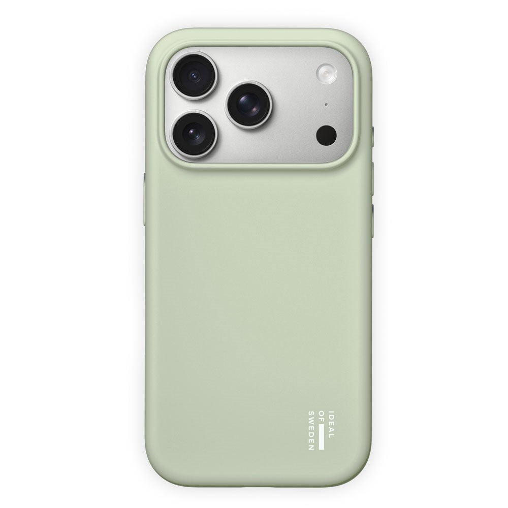 iPhone 17 Pro iDeal Of Sweden Silicone Case - MagSafe Compatible - Sage Green