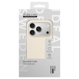 iPhone 17 Pro iDeal Of Sweden Silicone Case - MagSafe Compatible - Cloud Dancer
