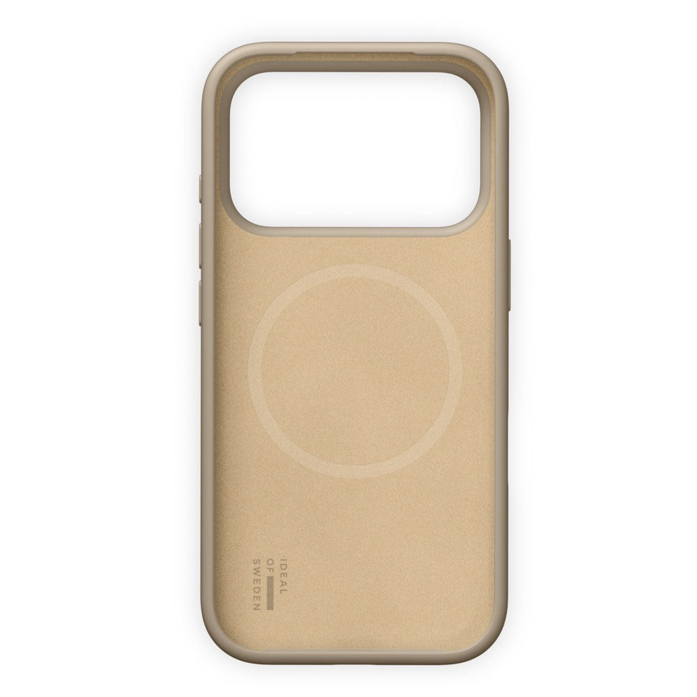 iPhone 18 Pro / 17 Pro iDeal Of Sweden Silicone Case - MagSafe Compatible - Perfect Beige