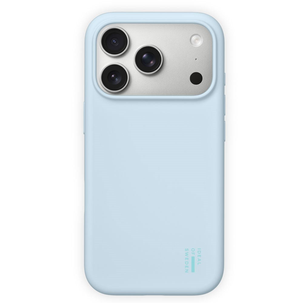 iPhone 18 Pro / 17 Pro iDeal Of Sweden Silicone Case - MagSafe Compatible - Light Blue