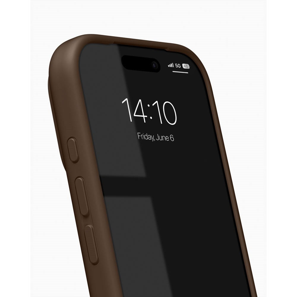 iPhone 18 Pro Max / 17 Pro Max iDeal Of Sweden Silicone Case - MagSafe Compatible - Mocha Mousse