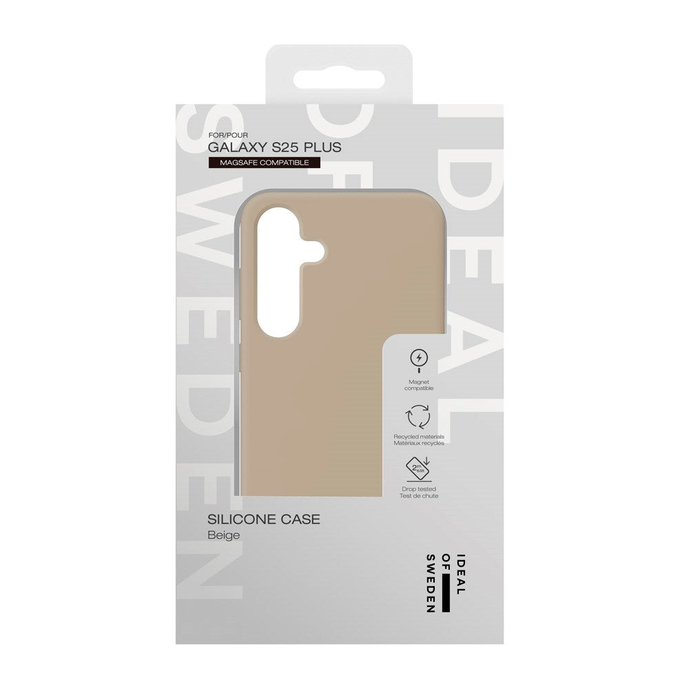 iDeal Of Sweden Samsung Galaxy S25+ (Plus) Silicone Case - MagSafe Compatible - Beige