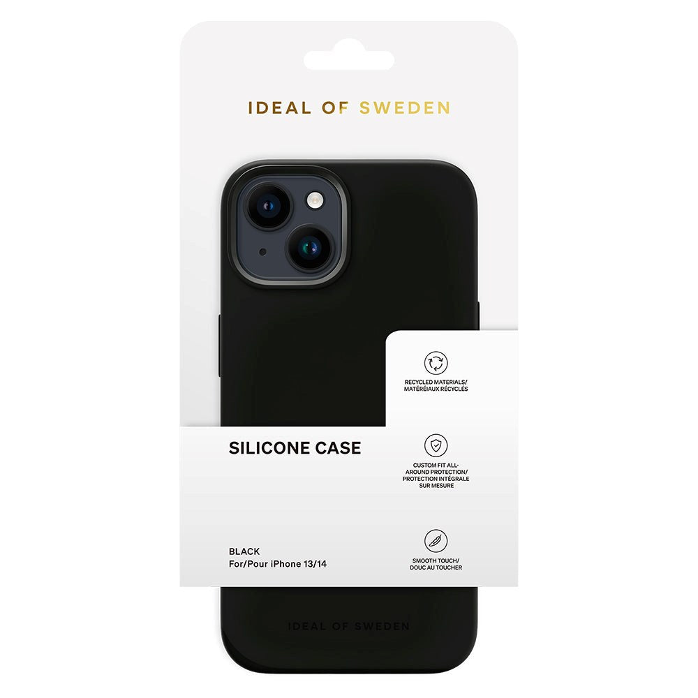 iDeal Of Sweden iPhone 14 / 13 Silicone Case - Black