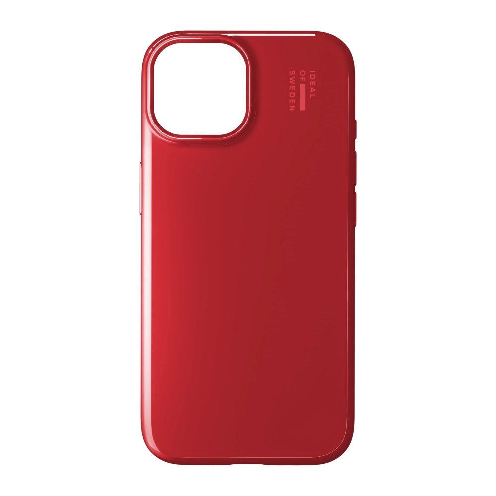 iPhone 17e / 16e / 15 / 14 / 13 iDeal of Sweden Slim Case - MagSafe Compatible - Power Red