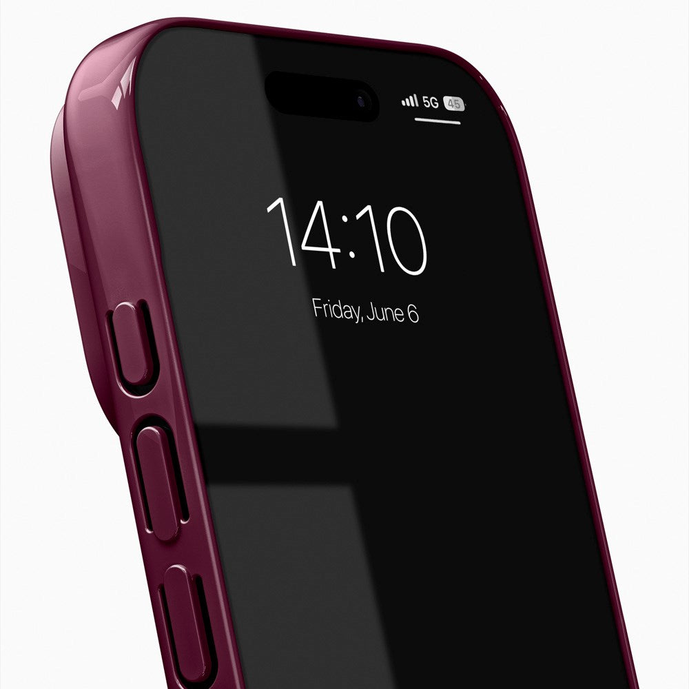 iDeal of Sweden iPhone 17 Pro Slim Case - MagSafe Compatible - Glossy Cherry