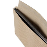 iDeal of Sweden 16" Computer Sleeve - Warm Beige Croco