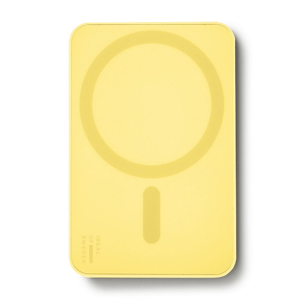 iDeal of Sweden Silicone Suction Cup Phone Holder - MagSafe Compatible - Soft Lemon