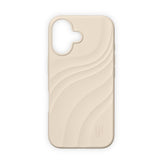 iPhone 16 iDeal of Sweden Soft Swirl Silicone Case - MagSafe Compatible - Cloud Dancer
