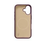 iPhone 16 iDeal of Sweden Soft Swirl Silicone Case - MagSafe Compatible - Velvet Plum
