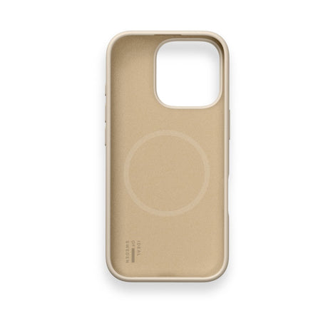 iPhone 16 Pro iDeal of Sweden Soft Swirl Silicone Case - MagSafe Compatible - Cloud Dancer